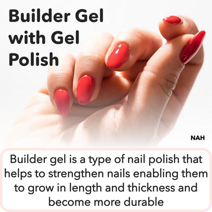 Builder Gel Service with gel polish in hastings east sussex